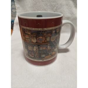 Lang & Wise Collectible Coffee Mug S.A.W. #7 1997 Food & Drink Ceramic Vintage